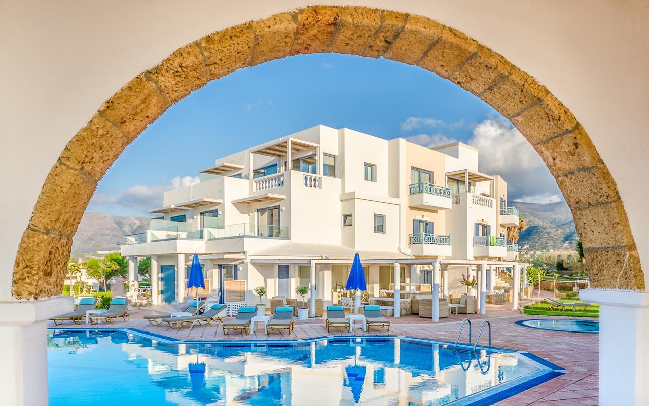 Aparthotel Pyrgos Blue Malia Esterno foto